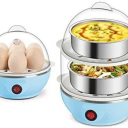 Egg Boiler Cooker 6420 Egg Cooker (Multicolor, 14 Eggs) Egg Cooker (14 Eggs) Egg Cooker-14