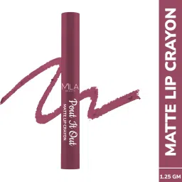 Pout It Out Matte Lip Crayon Lipstick Lightweight Soft Matte Finish-1