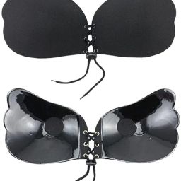 Silicone Adhesive Stick on Strapless Backless Bra 057 Nursing Breast Pad-image-80