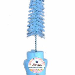 Baby Bottle 2-in-1 Multipurpose Cleaning Brush for All Feeding Accessories of Babies (Orange)-24