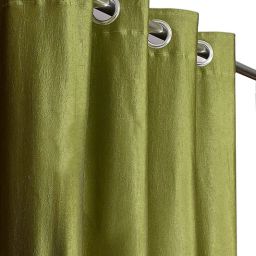 214 cm (7 ft) Polyester Semi Transparent Door Curtain Single Curtain-image-12