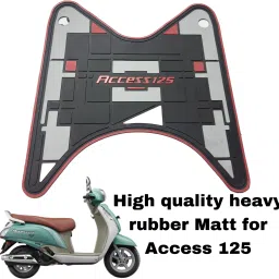 ACCESS 125 FLOOR MATT Suzuki Access 125 Two Wheeler Mat-image-46