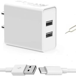 Wall Charger Accessory Combo for Samsung Galaxy M20, Galaxy M31, Galaxy M30, Galaxy M30s,Galaxy M10s, Galaxy M40, Galaxy M40 Fast Charger Original Adapter Like Wall Charger Cable, Mobile Power Adapter Cable, Fast Charger, Android Smartphone Charger, Battery Charger, High Speed Travel Charger With 1 Meter TYPE- C USB Cable Charging Cable Data Transfer Cable 15 watt Charger-image-65