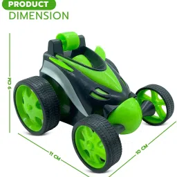 toysfire RC Stunt Car Vehicle 360° Rotating Rolling Radio Control Multicolor25 image 3