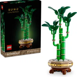 Botanicals Lucky Bamboo Plant Decor 10344 (325 Blocks)-12