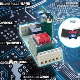 EURO EDTLLC Automatic Liquid (Water) Level with 2 Level 2 Tank Monitor 6 pcs Sensor Wired Sensor Security System image 5