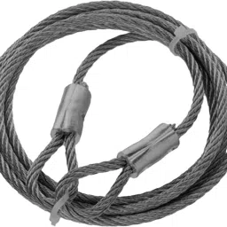 Steel Core Wire Ceiling Rope 16MM X 4 Meter Silver-48