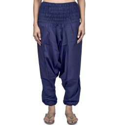 Solid Cotton Women Harem Pants-image-27