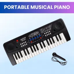 (Piano Keyboard) with Mic/37 Keys 8Rhythms, 8Tones, Portable Electronic ToyW364 (Piano Keyboard) with Mic/37 Keys 8Rhythms, 8Tones, Portable Electronic ToyW364 Analog Portable Keyboard-16