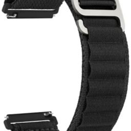 Melfo Nylon Loop Compatible with Ambrane Fitshot Sphere Smart Watch Strap-image-2