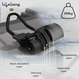 lifelong LLAR03 Ab Roller with Timer | Abdominal Exercise Fitness For Men & Women Ab Exerciser image 4