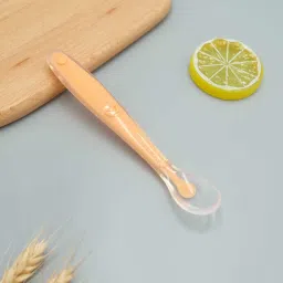 Soft tip Silicon Spoons for Baby Feeding ,First Stage Spoons for Babies- Silicone-10