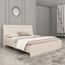crystal furnitech Barriss Queen Size Bed in Iris Cream Finish-picture-48