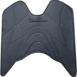 Aviator Black Scooter Foot Mat For Honda Aviator Two Wheeler Mat-image-77