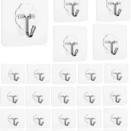 Strong Adhesive Hook Wall Door Sticky Hanger Holder for Kitchen Bathroom Hook 25-image-56