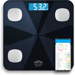 HOFFEN Bluetooth BMI,BMR with 13 Essential Body Parameters Free Bluetooth Mobile APP Weighing Scale-36