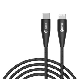 Inbase Type C to Lightning 4.9 Feet (1.5M) Cable (Tangle-free Design, Black)-12