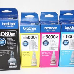 brother Ink Series Black + Tri Color Combo Pack Ink Bottle-18