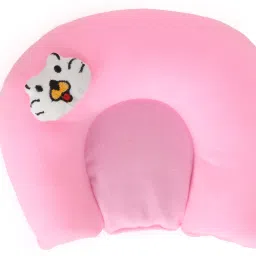 New Born Baby Pillow Round Head Shaping with Foam Cotton Cover for 0-12 Month Mustard Seeds Toons & Characters Baby Pillow Pack of 1-image-35