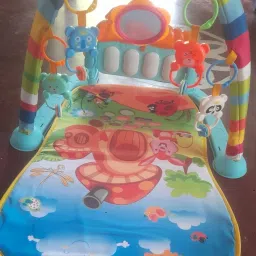 Piano Gym Play Mat for Newborn Baby with Animal Toys – 0-6 Months-picture-14