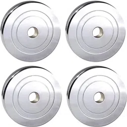 2.5 kg Set of 4 2.5Kg Steel Weight Plates for home gym Home Gym Combo-picture-1
