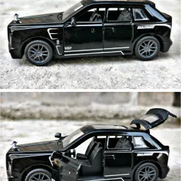 1:32 Rolls Royce Metal Medium Car Light and Sound Toy Car-Black-image-31