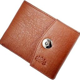 Men Formal Brown Artificial Leather Wallet - Regular Size-image-86