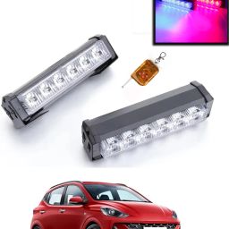 6LED/12V Police Light With Remote Red/Blue Colour For Car-122 Fog Lamp Car LED for Hyundai (12 V, 55 W)-image-38