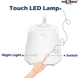 pick ur needs Rechargeable Study Table Desk Lamp On/Off Switch With Lithium Battery LED Study Lamp image 3