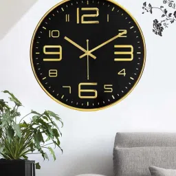reeyansh Analog 26 cm X 26 cm Wall Clock image 4