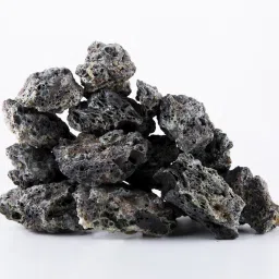 Aquarium Lava Rock 1kg River Rock Unplanted Substrate (Black, 1 kg) River Rock Unplanted Substrate-28