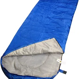 All Season Waterproof Hooded Sleeping Bag (Single) with Compression Carry Bag Sleeping Bag-16