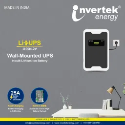 ?Li+UPS 1100/12V Lithium-ion Battery Sealed Inverter Battery-16