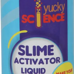 yucky science Slime Activator Liquid Plus - Pack of 3 Bottles ,200 ml Each (Clear) image 2