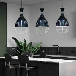 White Jaal Ceiling Light Ceiling Lamp-image-113
