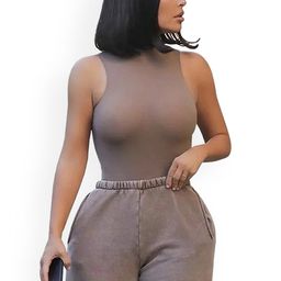 LULU & SKY Sleeveless Bodysuit-image-82