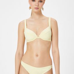 Koton Shoulder Straps Medium Coverage Lace Details Bikini Set-image-28