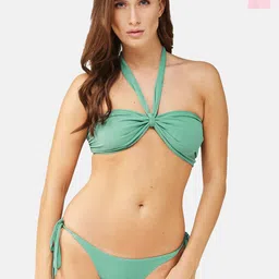 SECRETS BY ZEROKAATA Pack Of 2 Ribbed Beach Wear Bikini Sets-image-89