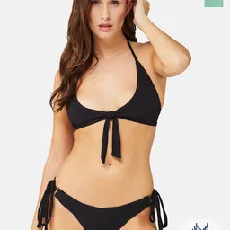 SECRETS BY ZEROKAATA Pack Of 2 Assorted Ribbed Stretchable Beach Wear Bikini Sets-image-72