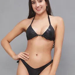SECRETS BY ZEROKAATA Halter Neck Bikini Set-image-95