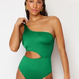 Trendyol One Shoulder Swim Bodysuit-image-42
