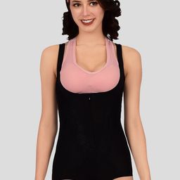 bare dezire Women Solid Scoop Neck Body Shapewear-image-9