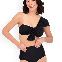 bare dezire Strap Neck Swim Bikini Set-image-21