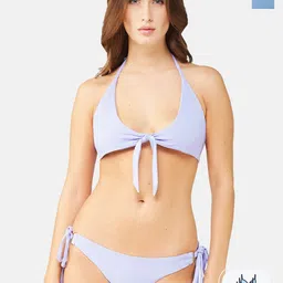 SECRETS BY ZEROKAATA Pack Of 2 Assorted Ribbed Stretchable Beach Wear Bikini Sets-image-57