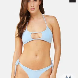 SECRETS BY ZEROKAATA Pack Of 2 Ribbed Beach Wear Bikini Sets-image-82