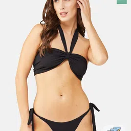 SECRETS BY ZEROKAATA Pack Of 2 Assorted Ribbed Stretchable Beach Wear Bikini Sets-image-56