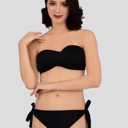 bare dezire Strapless Swim Bikini Set-image-24