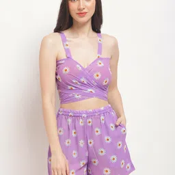 EROTISSCH Printed Sleeveless Swimwear Cover Up Set-picture-19