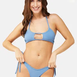 SECRETS BY ZEROKAATA Pack Of 2 Assorted Ribbed Stretchable Beach Wear Bikini Sets-image-53