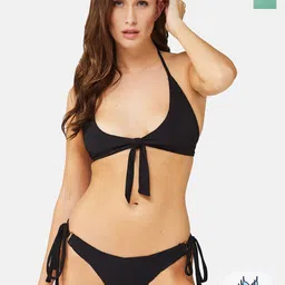 SECRETS BY ZEROKAATA Pack Of 2 Ribbed Beach Wear Bikini Sets-image-73